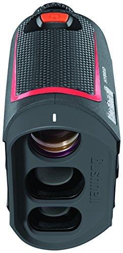 Bushnell Hybrid Laser and GPS Golf Rangefinder 201835 Bundle with Carrying Case, Carabiner, Lens Cloth, Wearable4U Golf Brush, and Two (2) CR2 Batteries