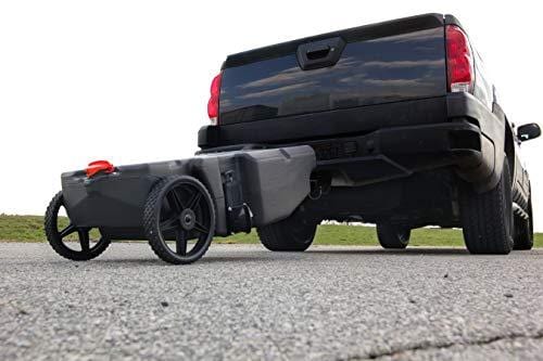 Camco Rhino Heavy Duty 28 Gallon Portable Waste Holding Hose and Accessories-Durable Leak Free and Odorless RV Tote Tank (39004)