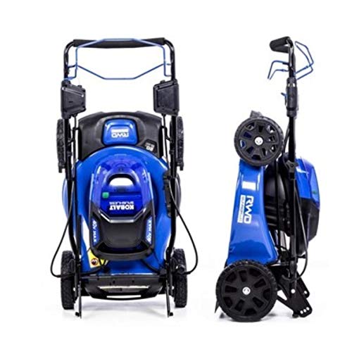 KT Kobalt 40-Volt Max Brushless Lithium Ion Self-Propelled 20-in Cordless Electric Lawn Mower (Battery Included)