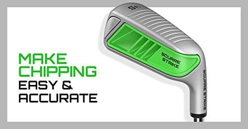 Square Strike Wedge - 45° Pitching & Chipping Wedge for Men & Women - Legal for Tournament Play -Engineered by Hot List Winning Designer - Cut Strokes from Your Golf Game Fast (Right)