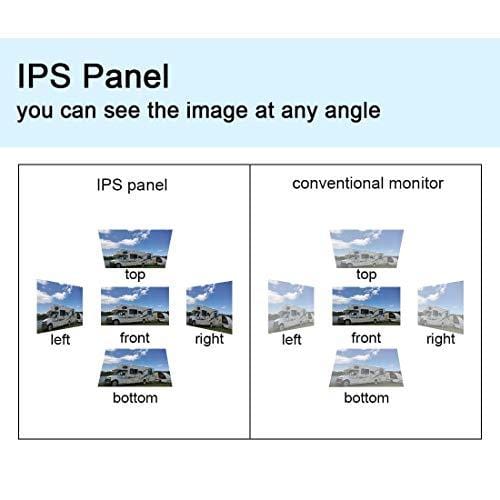 Haloview MC7108 7'' 720P HD Digital Wireless Rear View Camera System 7'' LCD Reversing Monitor and IP69K Waterproof Backup Camera Built in DVR Kit For Truck/Trailer/Bus/RV/Pickups/Camper/Van/Farm Mach