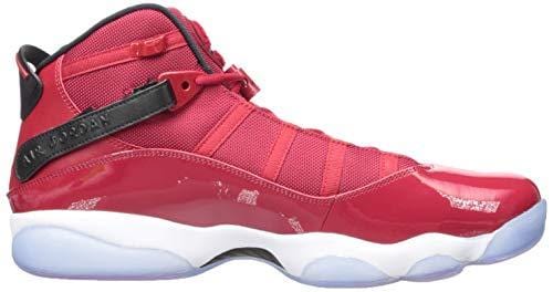 Jordan 322992-601: Men's Gym Red/Black/White 6 Rings Sneakers (10 D(M) US Men)