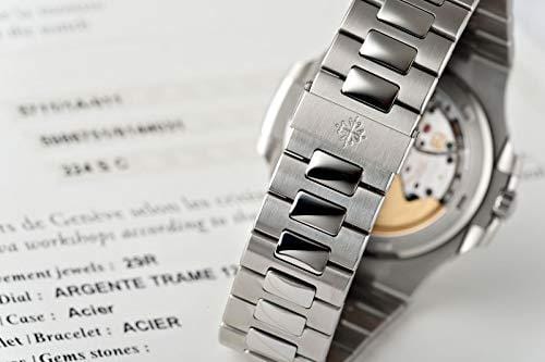 Patek Philippe Nautilus Mechanical (Automatic) Silver Dial Mens Watch 5711/1A-011 (Certified Pre-Owned)