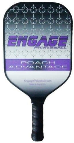 Engage Poach Advantage Pickleball paddle (Purple, Strd (8.0 - 8.3 oz)) [product _type] Engage - Ultra Pickleball - The Pickleball Paddle MegaStore