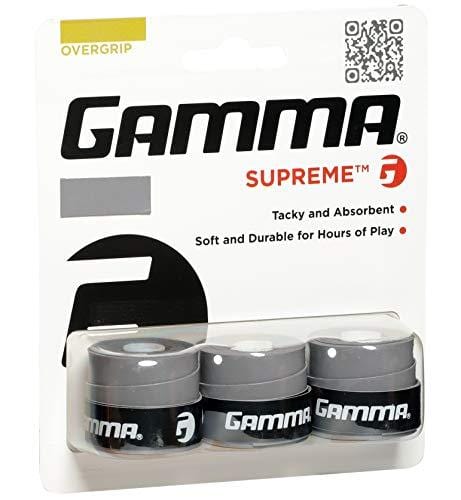 Gamma Supreme Overgrip, Gray [product _type] Gamma Sports - Ultra Pickleball - The Pickleball Paddle MegaStore