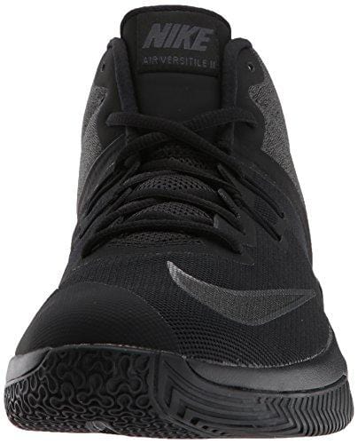 Nike Men's Air Versitile II NBK Basketball Shoe, Black/Metallic Dark Grey-Anthracite, 11.0 Regular US