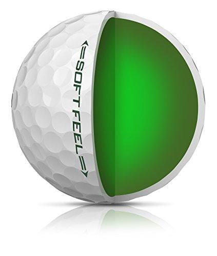 Srixon Soft Feel Golf Balls, White (One Dozen)