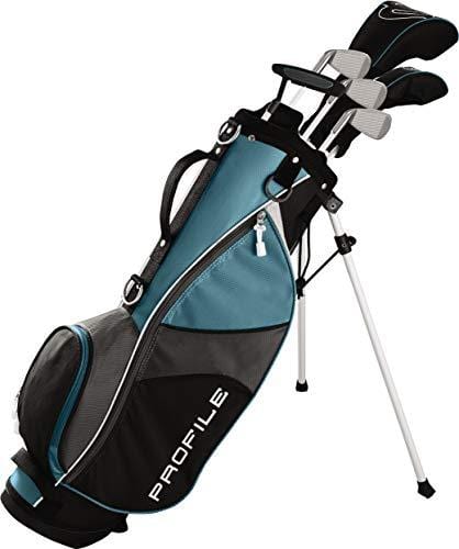 Wilson Golf Profile JGI Junior Complete Golf Set — Large, Teal, Right Hand
