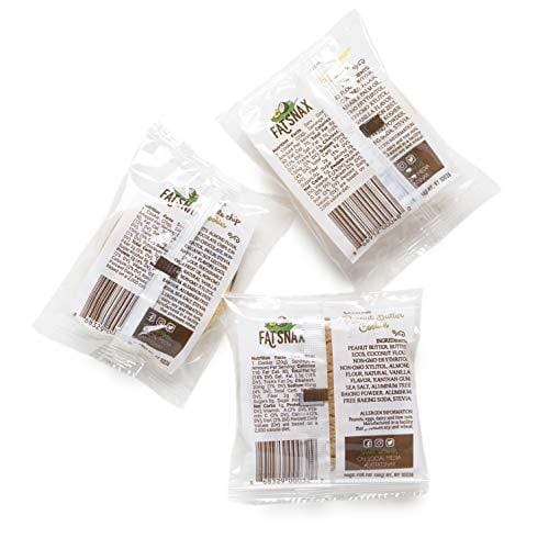 Fat Snax Cookies - Low Carb, Keto, and Sugar Free (Variety Pack, 12-pack (24 cookies)) - Keto-Friendly & Gluten-Free Snack Foods