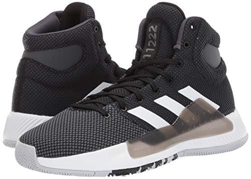 adidas Men's Pro Bounce Madness 2019, Black/White/Grey, 15 M US