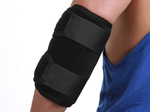 Elbow Ice Pack Soft Brace + Compression for Tennis Elbow Fast Pain Relief, 360 deg. Ice Wrap, 0 deg. C 15-20 Minutes, Icing Recommended by Ortho MDS as Safe and Effective. Universal Size, USA