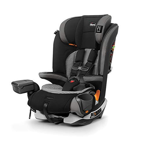 Chicco MyFit Zip Air 2-in-1 Harness + Booster Car Seat for Toddlers and Big Kids, 5-Point Harness, Belt-Positioning Booster, Zip-and-Wash Fabrics, 3D AirMesh for Breathability, Q Collection