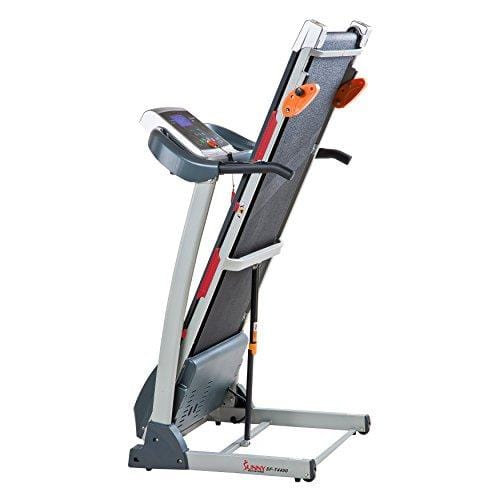 Sunny Health & Fitness Treadmill Folding Motorized Running Machine