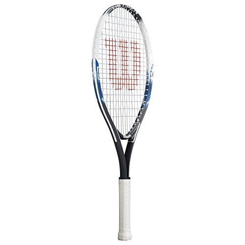 Wilson Junior US Open Tennis Racquet, 25" L, Black/White - 55063