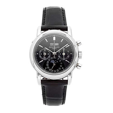 Patek Philippe Grand Complications Mechanical (Hand-Winding) Black Dial Mens Watch 3970EP-020 (Certified Pre-Owned)
