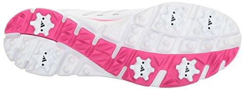 adidas Women's Adistar Lite BOA Golf Shoe, White/Silver Metallic/Shock Pink S, 8.5 M US [product _type] adidas - Ultra Pickleball - The Pickleball Paddle MegaStore