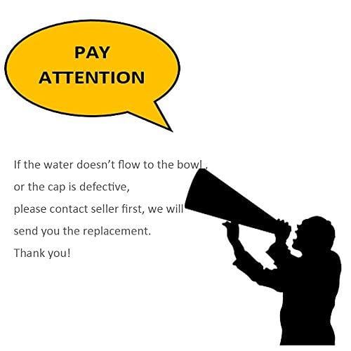 meleg otthon Automatic Pet Waterer,Pet Water Dispenser,Replenish Pet Waterer,Pet Water Dispenser Station,Automatic Gravity Water Drinking Fountain Bottle Bowl Dish Stand 1 Gal(3.8L)