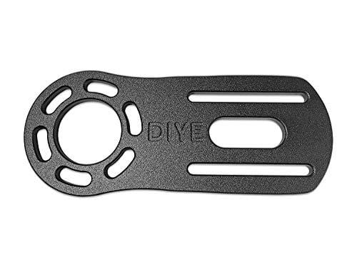 50mm Motor Mount Paris Truck Round Compatible Black Kit DIY Electric Skateboard [Premium] V3