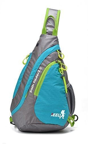 SEEU Sling Bag Backpack for Women Men, Lightweight Chest Rope Bag one Strap Crossbody Shoulder Backpacks for Gym Travel