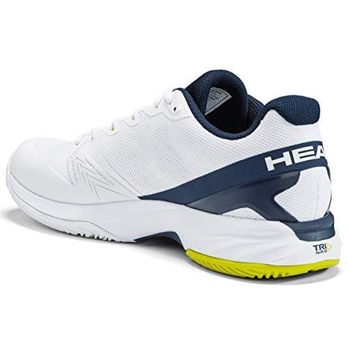 HEAD Sprint Pro 2.5 Mens Tennis Shoe (10.5) White/Dark Blue
