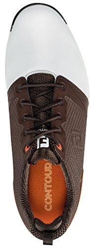 FootJoy Men's ContourFIT-Previous Season Style Golf Shoes White 11.5 W Brown, US [product _type] FootJoy - Ultra Pickleball - The Pickleball Paddle MegaStore