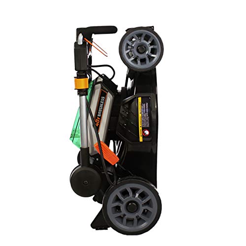 Scotts Outdoor Power Tools 60040S 19-Inch 40-Volt Cordless Lawn Mower, LED Lights, 5Ah Battery and Fast Charger Included