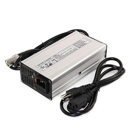 54.6V 4A Charger Electric Bike Charger 48V Li-ion Battery Charger 48V Charger 48V Scooter/E-Bike/Boat/Motorcycle Battery Charger 48V for Ezgo Battery Charger (54.6V4A XLR)