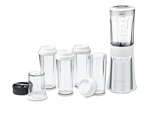 Cuisinart CPB-300W SmartPower 15 Piece Compact Portable Blending/Chopping System, White