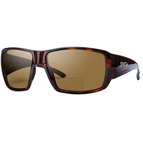 Smith Guides Choice Bifocal Polarized Sunglasses - Men's Matte Havana/Brown 2.50, One Size