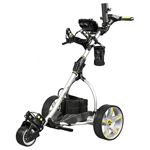 Bat-Caddy X3R Remote Control Cart w/ Free Accessory Kit, Silver, 35Ah SLA