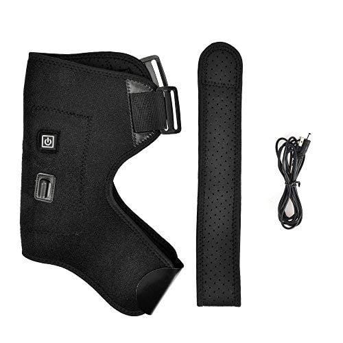Shoulder Stability Brace Support for Women & Men, Heated Shoulder Wrap Brace, Can Hold Ice Pack, Shoulder Brace Adjustable for Frozen Shoulder Pain, Bursitis, Labrum Tear