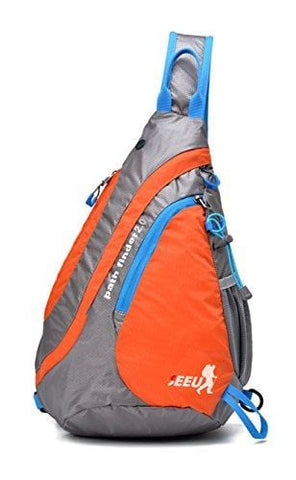SEEU Sling Backpack for Women Men, Lightweight Back Sack Rope Sling Bag Cross Body Messenger Bags for Gym Travel