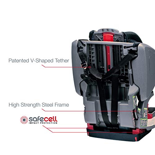 Britax Grow with You ClickTight Plus Harness-2-Booster Car Seat - 3 Layer Impact Protection - 25 to 120 Pounds, Otto Safewash Fabric [Newer Version of Pinnacle]