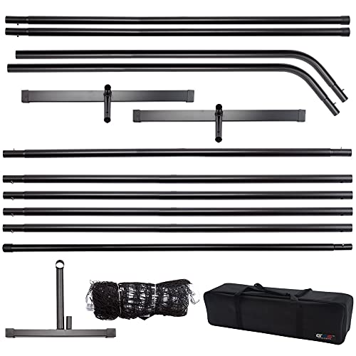 GSE Games & Sports Expert Professional Regulation Size Portable Pickleball Net System with Carrying Case