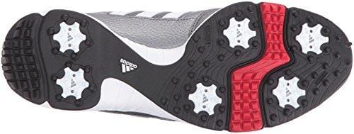 adidas Men's Tech Response Golf Shoe, Iron Metallic/White, 9.5 M US [product _type] adidas - Ultra Pickleball - The Pickleball Paddle MegaStore