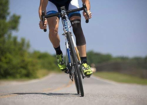 Copper Compression Recovery Knee Sleeve - GUARANTEED Highest Copper Content With Infused Fit. #1 Copper Knee Brace for Men And Women. Wear To Support Stiff & Sore Muscles & Joints (Medium)