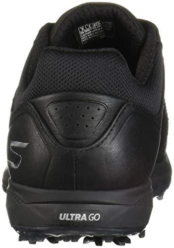 Skechers Men's Pro 4 Waterproof Golf Shoe, Black 9 M US