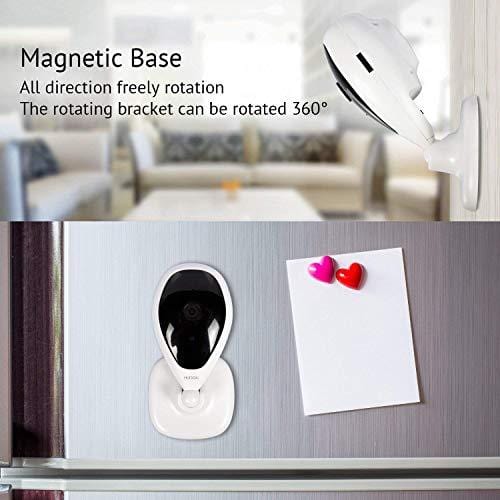 Wireless IP Camera, HUGOAI WiFi 1080P HD Home Security Surveillance Camera with Facial Recognition, Motion Detection, Night Vision, Two Way Audio for Baby Monitor Pet Dog Cameras