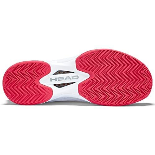 HEAD Women's Sprint Pro 2.5 Tennis/Pickleball Shoe (9) White/Pink