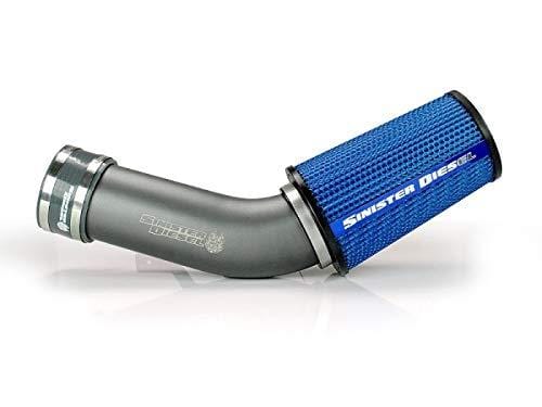 Sinister Diesel Cold Air Intake for 1999-2003 Ford Powerstroke 7.3L (Gray)