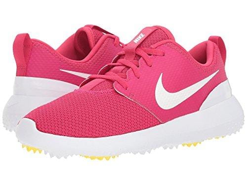 NIKE Women's Roshe G Golf Shoes (9, Rush Pink/White)
