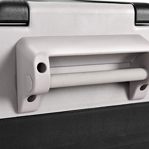 COSTWAY 54 Quart Portable Refrigerator/Freezer Compact Vehicle Car Mini Fridge Electric Cooler for Truck Party, Travel, Picnic Outdoor, Camping（-4°F to 50°F）(Black and Grey)