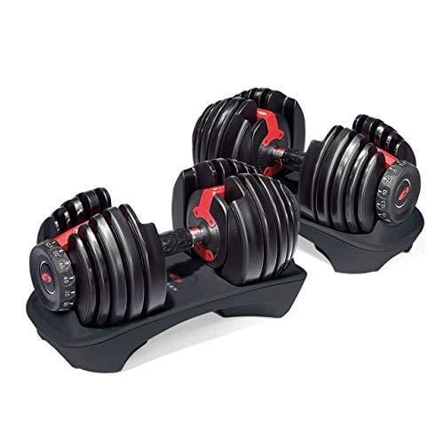 Bowflex SelectTech 552 Adjustable Dumbbells (Pair) (Renewed)