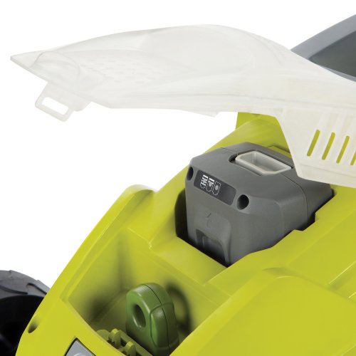 Sun Joe iON16LM 40-Volt 16-Inch Brushless Cordless Lawn Mower, Kit (w/4.0-Ah Battery + Quick Charger), ION16LM