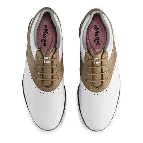 FootJoy Women's Emerge-Previous Season Style Golf Shoes White 10 M Taupe, US [product _type] FootJoy - Ultra Pickleball - The Pickleball Paddle MegaStore