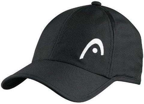 Head Pro Player Hat-Black [product _type] HEAD - Ultra Pickleball - The Pickleball Paddle MegaStore