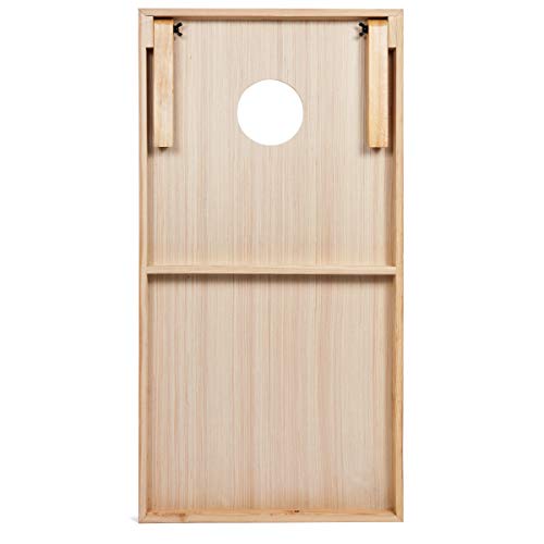 Tailgating Pros 4'x2' Cornhole Boards W/Red & Royal Cornhole Bags & Carrying Case