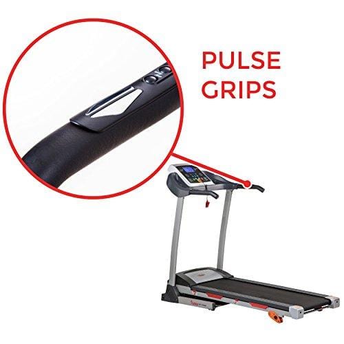 Sunny Health & Fitness Treadmill Folding Motorized Running Machine