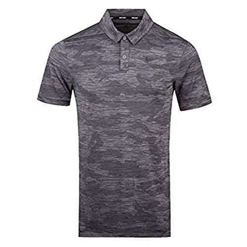 NIKE Zonal Cooling Camo Golf Polo 2018 Gunsmoke/Black X-Large