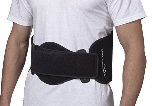 NatraCure Hot/Cold Compression Lumbar Support Back Brace/Wrap – Alleviates Pain from Back Surgery, Arthritis, Swelling, Sciatica, Degenerative/Slipped Discs, and Sports Injuries (6037 CAT)